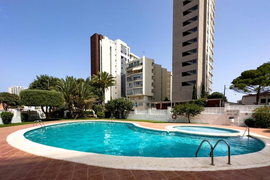 Calpe Apartamento Lujoso Bajo Terasa Piscina Aire Cerca Playa Pueblo Buitenkant foto