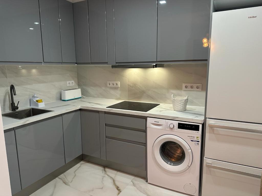 Calpe Apartamento Lujoso Bajo Terasa Piscina Aire Cerca Playa Pueblo Buitenkant foto